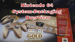 Nintendo 64 System Packaging Overview