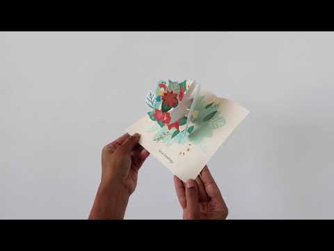 Robin Bouquet Holiday Cards - Set of 8