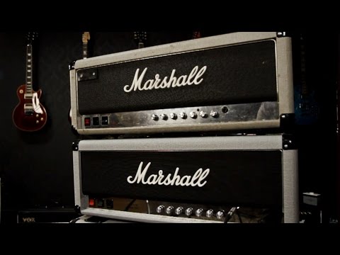 Демонстрация звучания гитарного кабинета Marshall 2551AV