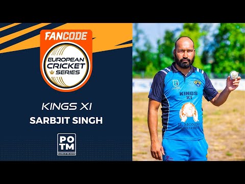 POTM: S.Singh - KIN-XI vs PLG | Highlights | FanCode ECS Brescia, 2022 Day 3 | ECS22.369