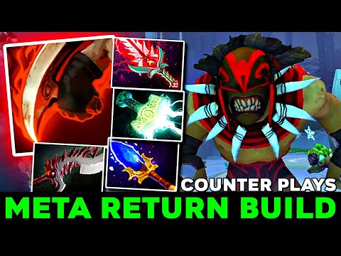 META Return Build [ BLOODSEEKER ] Counter PLAYS Insane Attack Speed Power Very Op Game - Dota 2