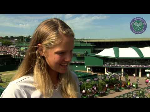 Sofya Zhuk checks in with Live @ Wimbledon