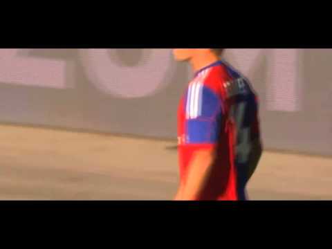 FC Basel VS Maccabi Tel-Aviv 1:0 - Stocker's Goal (Min. 39)
