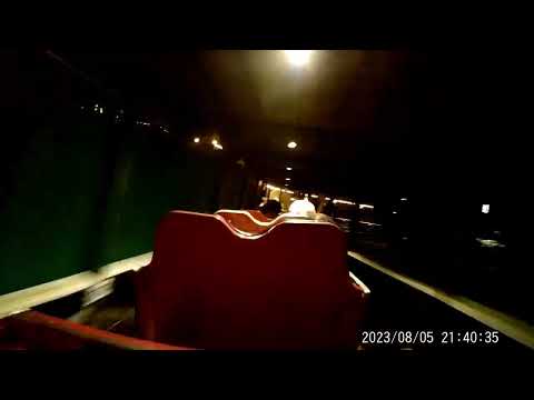 On-ride point of view of Yankee Cannonball