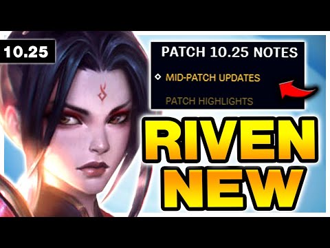 RIVEN IS PERFECT IN PATCH 10.25! (COUNTERS ARE NERFED) - S11 RIVEN GAMEPLAY! (Season 11 Riven Guide)