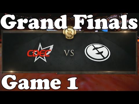 Dota 2 - Grand Finals Evil Geniuses vs CDEC Game 1 - Highlights - The International 5
