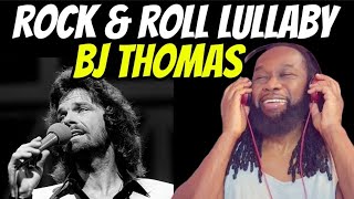 Beautiful song beautiful voice! BJ THOMAS Rock and roll lullaby REACTION - First time hearing