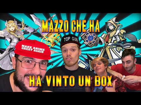 ABBIAMO VINTO UN BOX CON QUESTO MAZZO YUGIOH