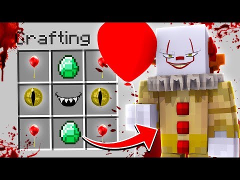 HOW TO SUMMON IT THE CLOWN IN MINECRAFT (Pennywise)