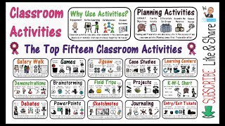 Classroom Activities for Teaching