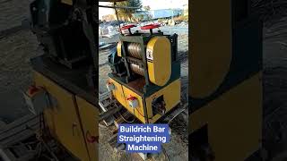www.buildrich.in Bar Straightening Machine #constructionlife