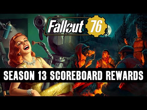 Fallout 76 - ALL SEASON 13 REWARDS!!!