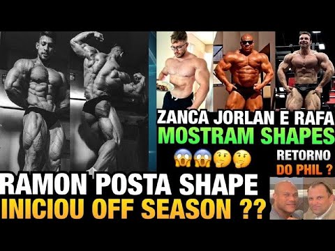 RAMON POSTA SHAPE E AINDA NÃO COMEÇOU O OFF - JORLAN, ZANCA E BRANDÃO MOSTRAM OS SHAPES E MAIS