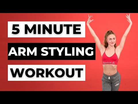 5 Minute Arm Workout To Improve  Arm Styling In Dance- Follow Along - Dance With Rasa