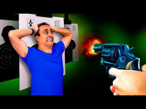 Qual e a sensação de levar um TIRO?