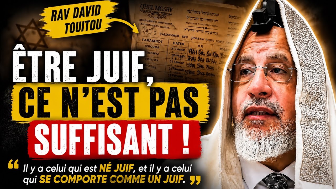 Être Juif, Ce N’est Pas Suffisant ?