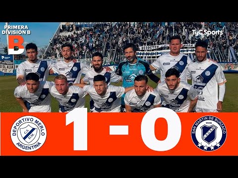 Deportivo Merlo 1-0 San Martín (B) | Primera División B | Fecha 21 (Apertura)