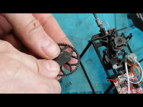 heli v911s reparação para manequins engrenagem principal