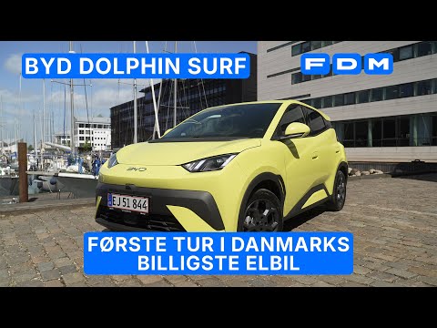 Danmarks billigste elbil - Vi prøver BYD Dolphin Surf!