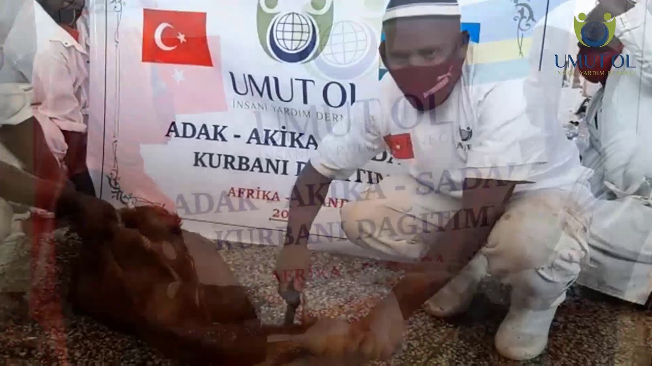 Afrika Ruanda Kurban Çalışmaları.