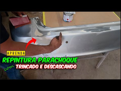 Learn how to repaint a cracked and peeling bumper - a simple and powerful step-by-step guide.