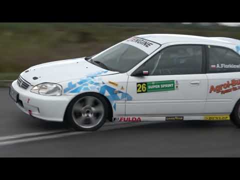 3 Super Sprint Samochodowe Mistrzostwa Krakowa 2024 | Florkiewicz / Panek | Honda Civic