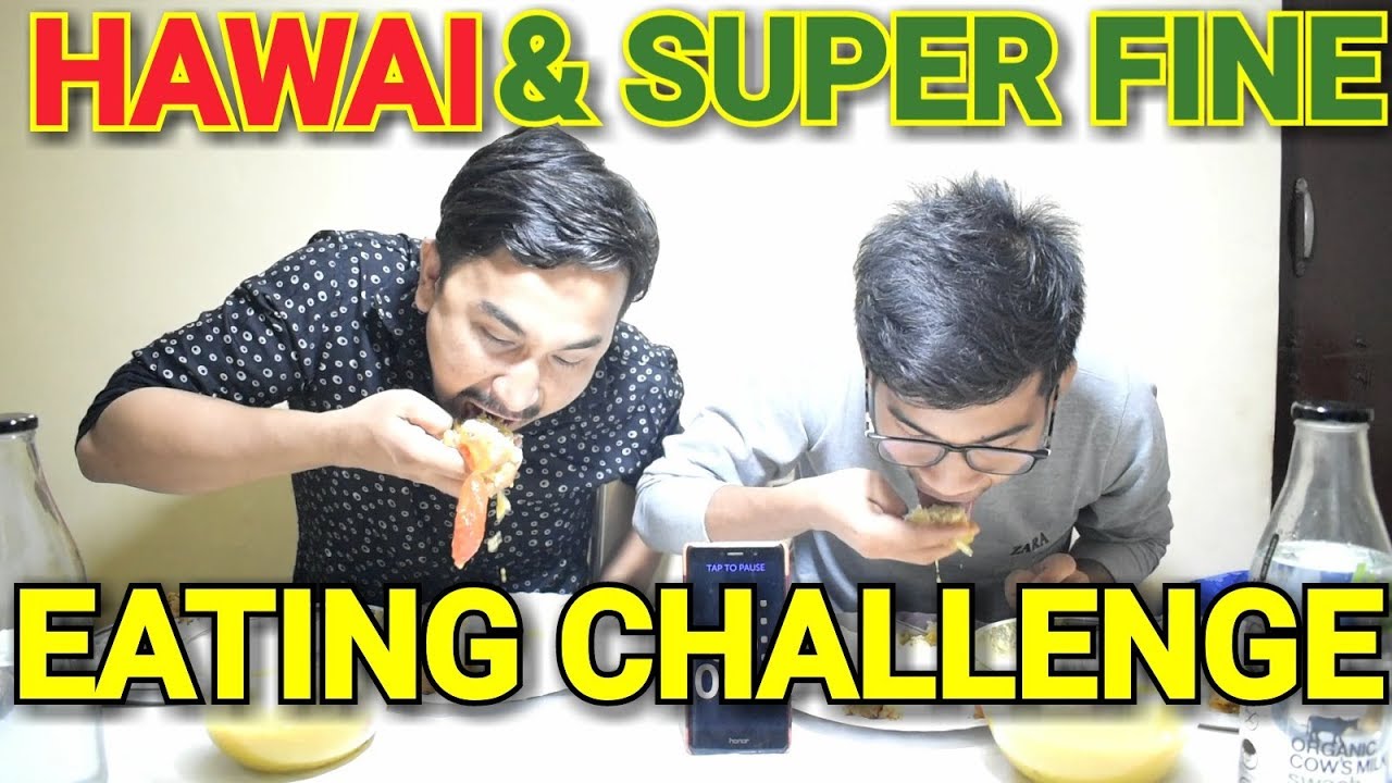 Two plate rice EATING CHALLENGE Manipuri || Hawai and Alu Kangmet chaba hanba thuba tanaba