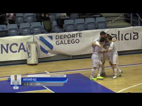 Jornada 10: Santiago Futsal vs Catgas Energía