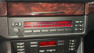 1999 BMW 540i Stereo