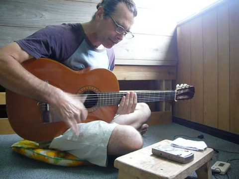 triplet rasgueado practice  July 16 2015 - for comparison to future progress