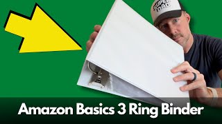 Amazon Basics Economy 3 Ring Binder, 3 D-Ring review