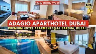 Adagio Premium ApartHotel Dubai Al Barsha Reviews & Room Tour - Hotel Apartment 