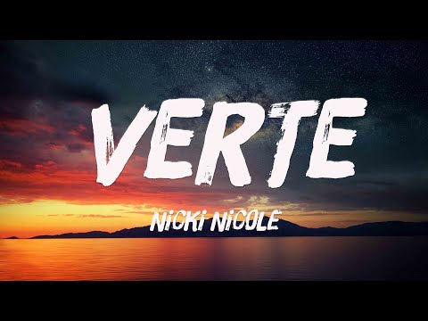 Verte ft. Dread Mar I, Bizarrap - Nicki Nicole [Lyrics Video] 🍃