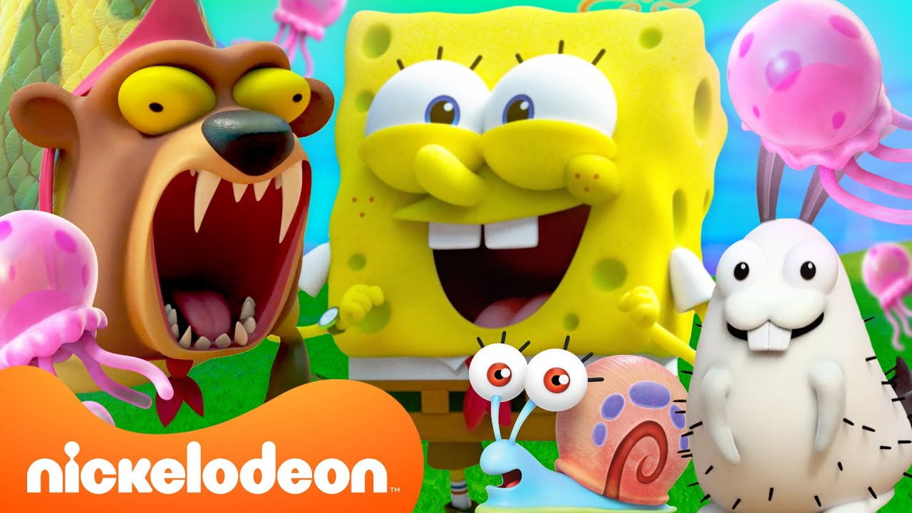 60 دقيقة من ألطف مخلوقات سبونج بوب في Kamp Koral! 🪼 | كامب كورال | Nickelodeon Arabia