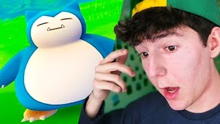 POKEMON GO! - CATCHING A SNORLAX & HOW TO USE A LURE MODULE (Tutorial)