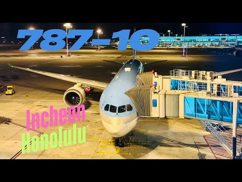 YouTube thumbnail for Korean Air Boeing 787-10