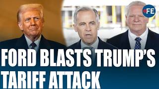 "TRUMP TARGETS CANADA WORKERS" When Doug Ford Fired Back as Tariffs Hit Steel, Auto & Forestry Jobs