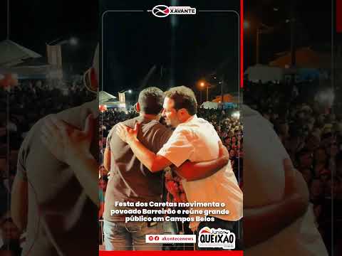 Festa dos Caretas movimenta o povoado Barreirão e reúne grande público em Campos Belos
