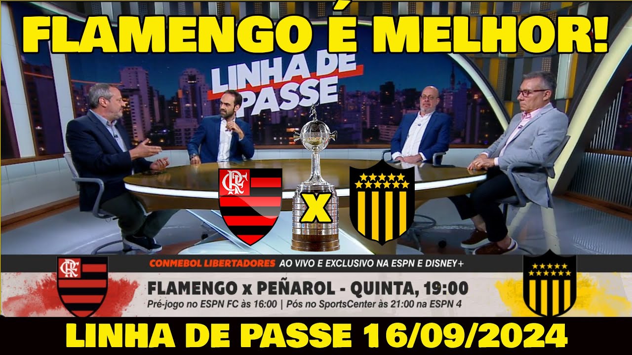 FLAMENGO É MUITO FAVORITO CONTRA O PEÑAROL!