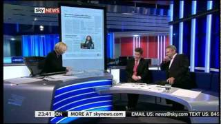 Sky News presenters crack up Live on TV