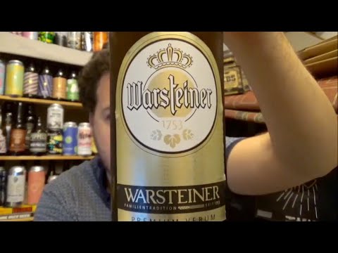 #761 Warsteiner Premium Verum | German Pilsner 4.8%ABV (German Beer)