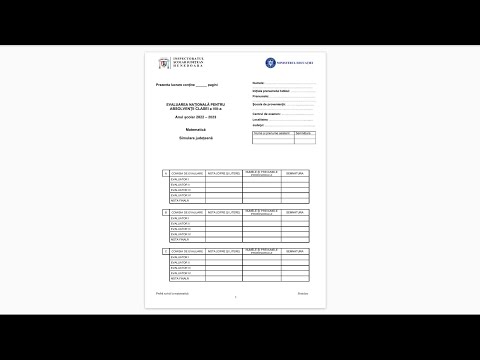 Simulare Evaluare Nationala 2023 - Hunedoara