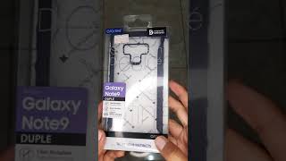 Case Araree Samsung Galaxy Note 9 Duple Blue PC+TPU Made in Korea