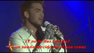 Adam Lambert There I said it Subtitulado