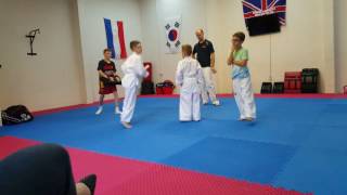 Tkd pad work