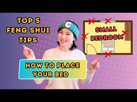 How to place your bed in a small bedroom | Top 5 Feng Shui Tips