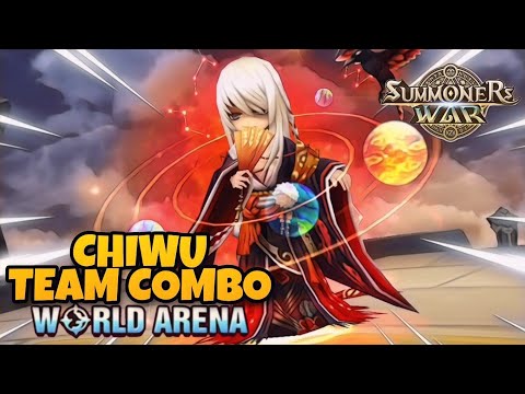 Chiwu Team Combo in World Arena Ep. 4 - Summoners War
