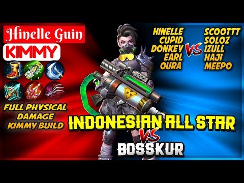 Indonesian All Star VS Bosskur [ Hinelle Guin Kimmy ] Mobile Legends