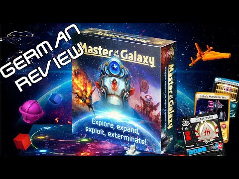 Master of the Galaxy (2016) - 4X mit Bag-Building? German Review