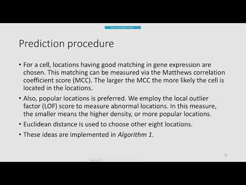 Single-Cell Transcriptomics DREAM Challenge Best Performer Talk 1... - Thin Nguyen - RECOMB/RSG 2018
